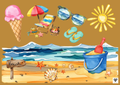 Seaside Playdough Mat